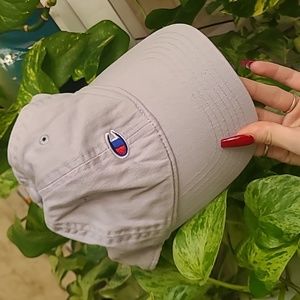 Champion Light Gray Baseball Hat